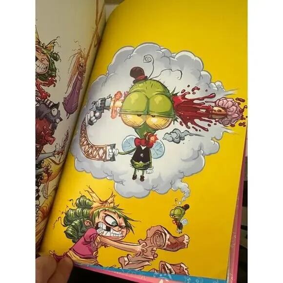 I Hate Fairyland Book One Skottie Young HC Deluxe Includes Variant Covers Script - Picture 11 of 16